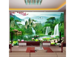 Tranh Dán Tường Thác Nước TN50 Tranh Dán Tường Thác Nước TN50
