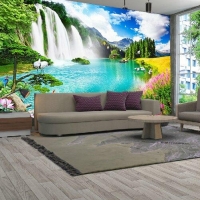 Tranh Dán Tường Thác Nước TN54 Tranh Dán Tường Thác Nước TN54