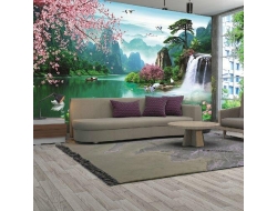 Tranh Dán Tường Thác Nước TN55 Tranh Dán Tường Thác Nước TN55