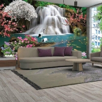 Tranh Dán Tường Thác Nước TN57 Tranh Dán Tường Thác Nước TN57