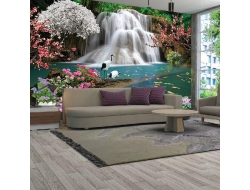 Tranh Dán Tường Thác Nước TN57 Tranh Dán Tường Thác Nước TN57