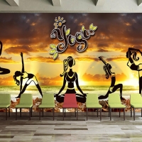 Tranh Dán Tường Yoga Tm05