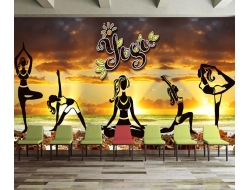 Tranh Dán Tường Yoga Tm05 Tranh Dán Tường Yoga Tm05