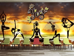 Tranh Dán Tường Yoga Tm05