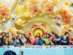 Tranh Dán Tường Tôn Giáo Tienphatdecor Tg78