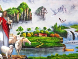 Tranh Dán Tường Tôn Giáo Tienphatdecor Tg81