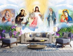 Tranh Dán Tường Tôn Giáo TG18