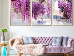 Tranh Dán Tường Tranh Treo Tường 3D TB129 Tranh Dán Tường Tranh Treo Tường 3D TB129