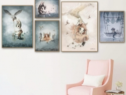 Tranh Dán Tường Tranh Treo Tường 3D TB165 Tranh Dán Tường Tranh Treo Tường 3D TB165