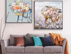 Tranh Dán Tường Tranh Treo Tường 3D TB91 Tranh Dán Tường Tranh Treo Tường 3D TB91