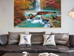 Tranh Dán Tường Tranh Treo Tường 3D TB197 Tranh Dán Tường Tranh Treo Tường 3D TB197